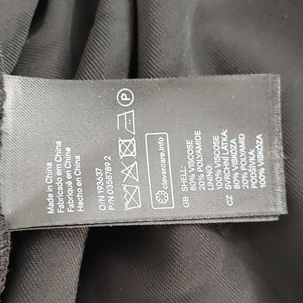 H&M Velour Dress Size 6 - Picture 7 of 8